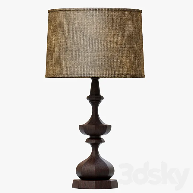 Arteriors Ellington Lamp 3DModel Arteriors Ellington Lamp 3DModel