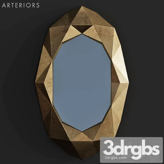 Arteriors Fallon Mirror 3D Model Download Arteriors Fallon Mirror 3D Model Download