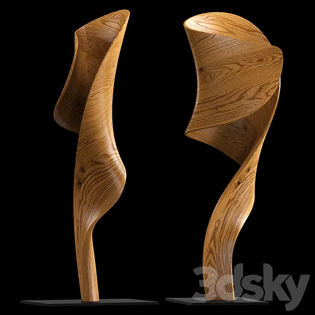 ARTERIORS Hissa Sculpture 3D Model ARTERIORS Hissa Sculpture 3D Model