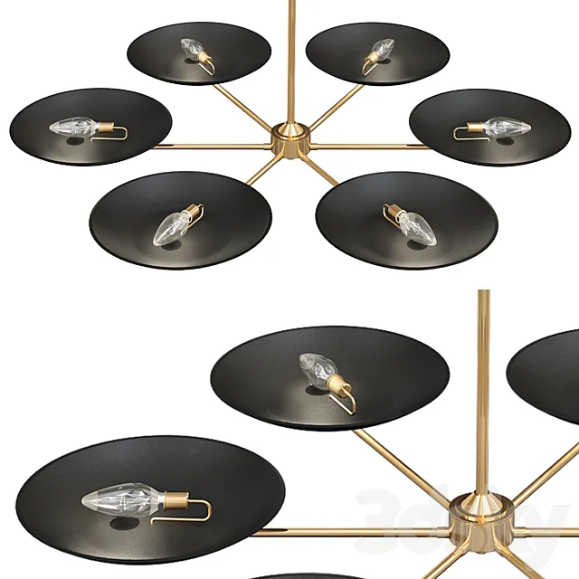 Arteriors Home Griffith Chandelier 3DModel