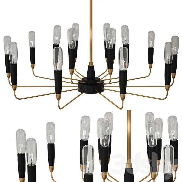 Arteriors Home Hardy Chandelier 3DModel