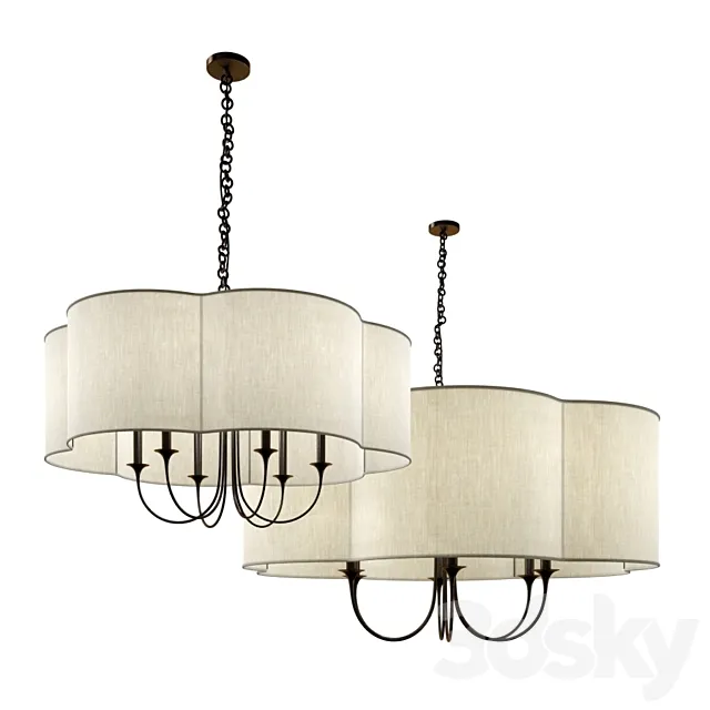 Arteriors Home Rittenhouse Chandelier (Large Chandelier) 3DModel Arteriors Home Rittenhouse Chandelier (Large Chandelier) 3DModel