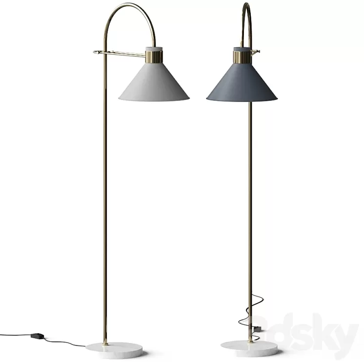 Arteriors Lane Floor Lamp 3D Model