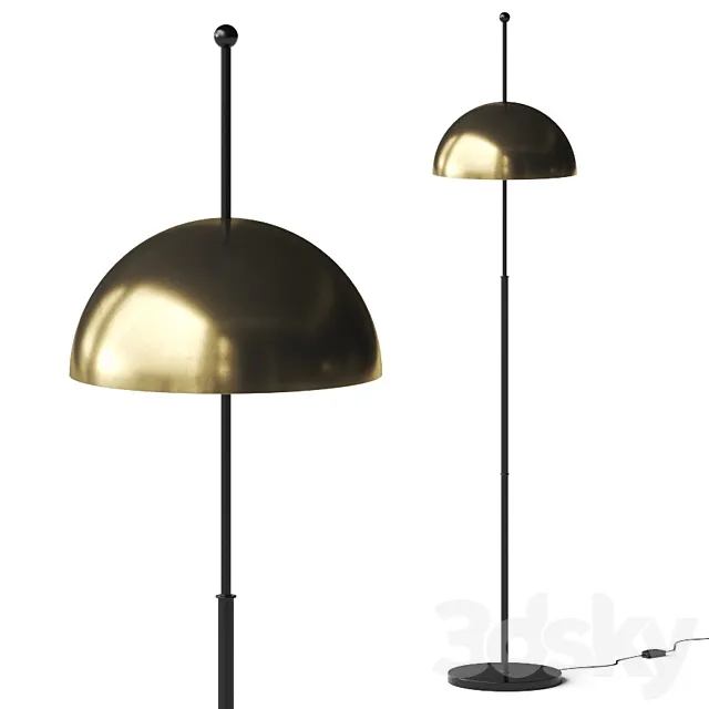Arteriors Lockwood Floor Lamp 3DModel