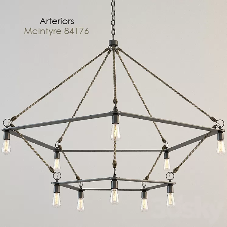 Arteriors McIntyre 84176 3D Model Arteriors McIntyre 84176 3D Model