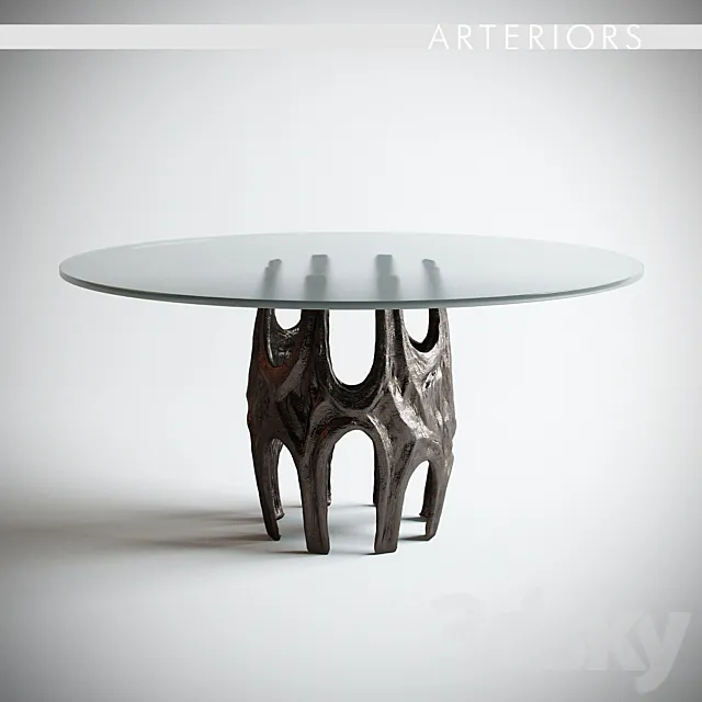 Arteriors Naomi Dining Table 3DModel