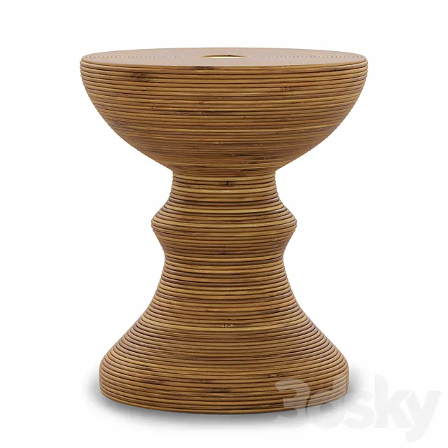 Arteriors Vickers Side Table 3DModel Arteriors Vickers Side Table 3DModel