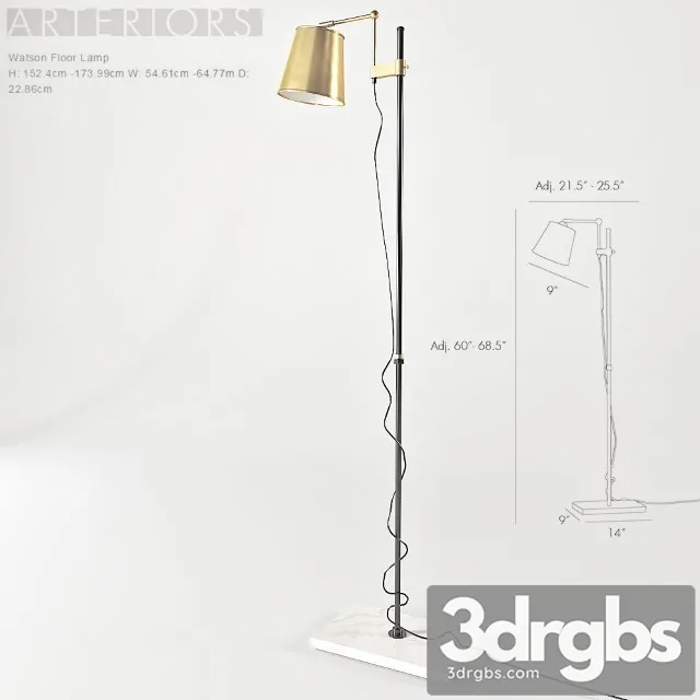 Arteriors Watson Floor 3D Model Download