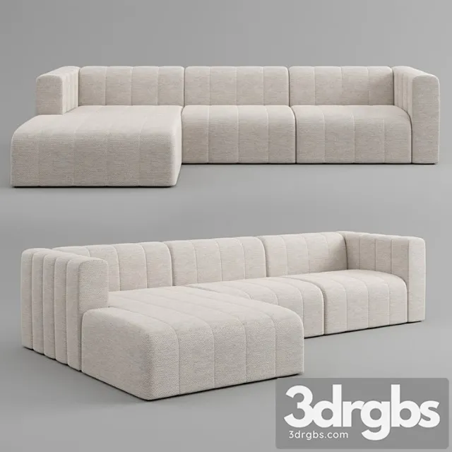 Artesanos langhasm sofa 2 3D Model Download Artesanos langhasm sofa 2 3D Model Download