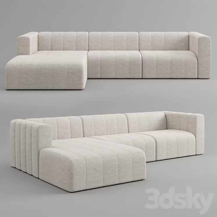 Artesanos langhasm sofa 3D Model