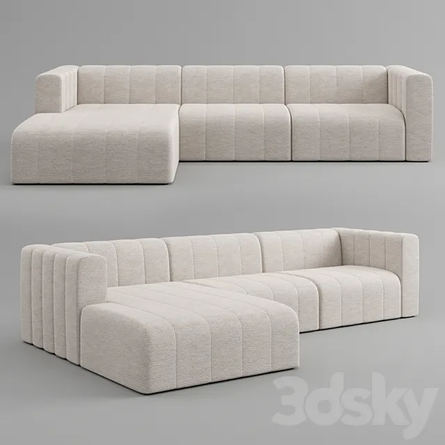 Artesanos langhasm sofa 3DModel