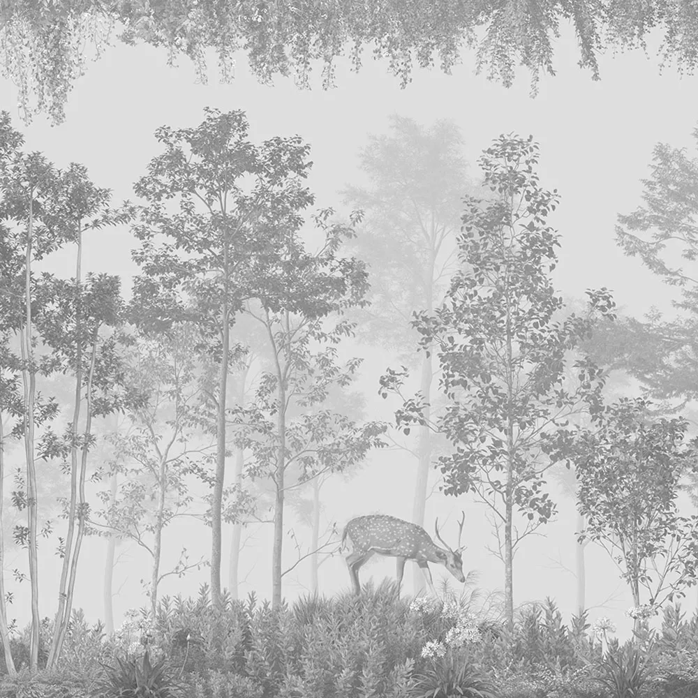 ArtFresco – Fawn in the forest monochrome 3D Model ArtFresco – Fawn in the forest monochrome 3D Model
