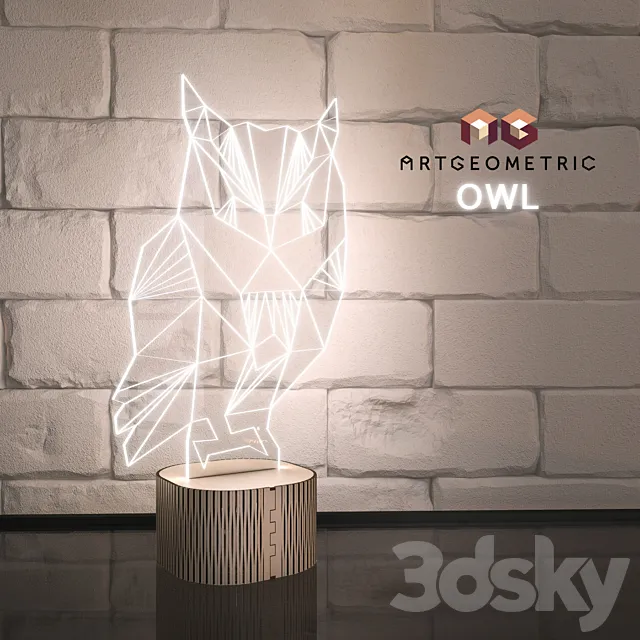 ArtGeometric OWL 3DModel