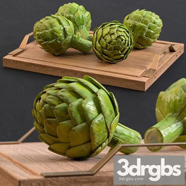 Artichokes 3D Model Download