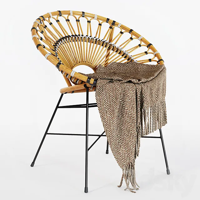 Article – Daisy Lounge Chair 3D Model