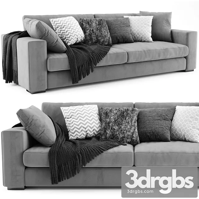 Article sitka sofa 2 3D Model Download Article sitka sofa 2 3D Model Download