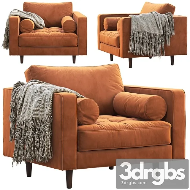 Article sven armchair 2 3D Model Download Article sven armchair 2 3D Model Download