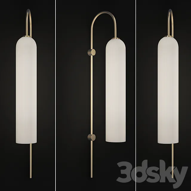 ARTICOLO float Wall Sconce Snow 3DModel