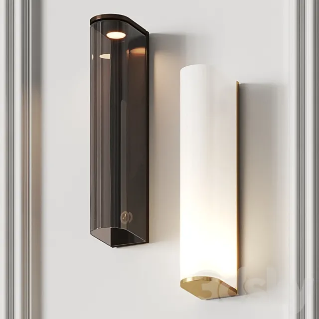 Articolo Lightning Slim Single Wall Lamps 3DModel Articolo Lightning Slim Single Wall Lamps 3DModel