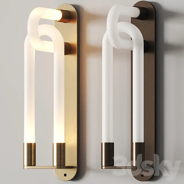 Articolo Loopi Wall Sconce 3D Model Articolo Loopi Wall Sconce 3D Model