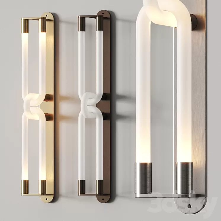 Articolo Loopi Wall Sconce 3D Model Free Download