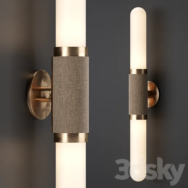 Articolo Scandal Wall Sconce 3D Model Articolo Scandal Wall Sconce 3D Model