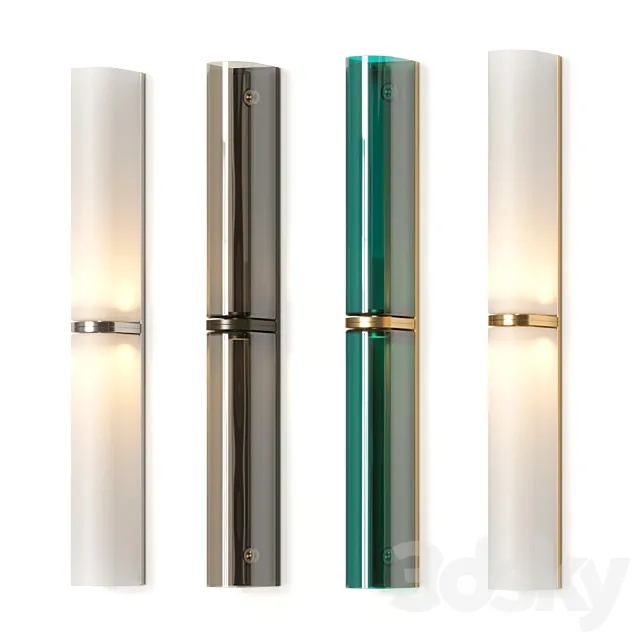 Articolo Slim Double Wall Lamps 3D Model