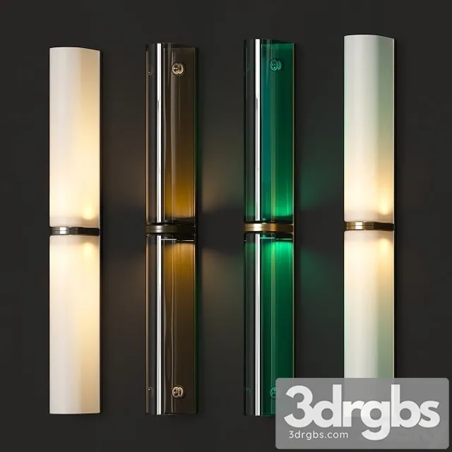 Articolo Slim Double Wall Lamps 3D Model Download
