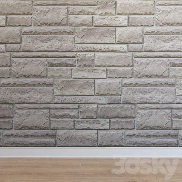 Artificial stone (Stone_005) 3D Model