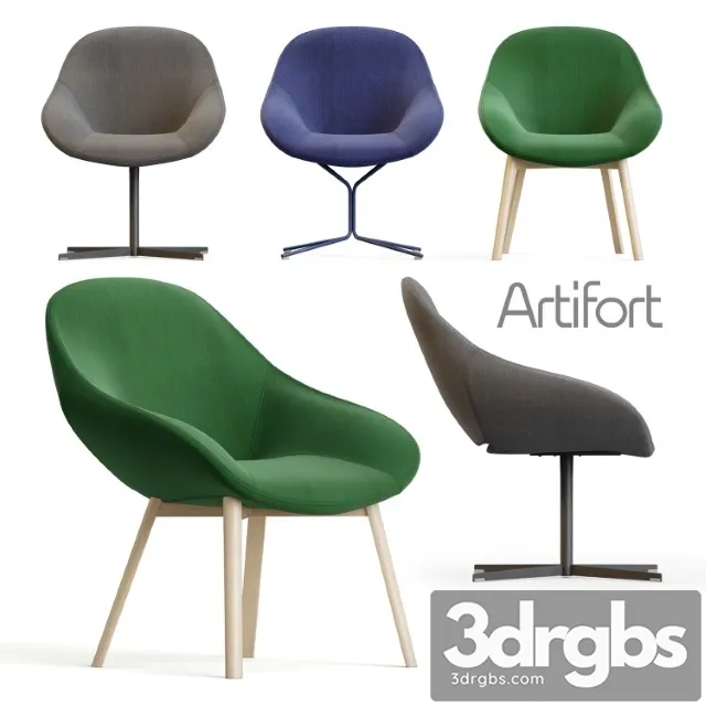 Artifort Beso Chair 3D Model Download
