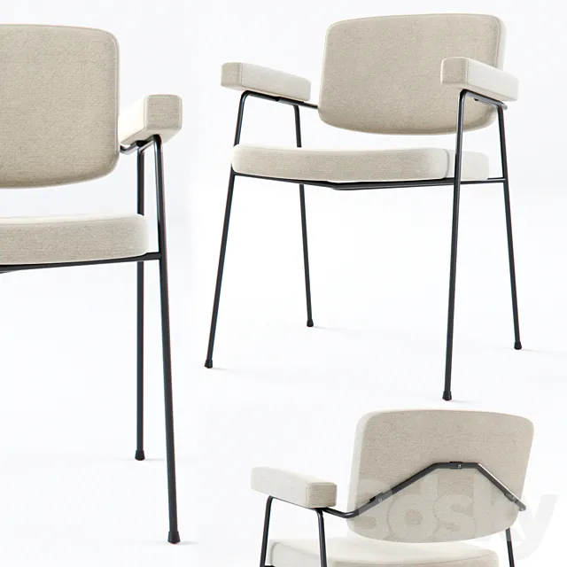 Artifort Moulin 3D Model Artifort Moulin 3D Model