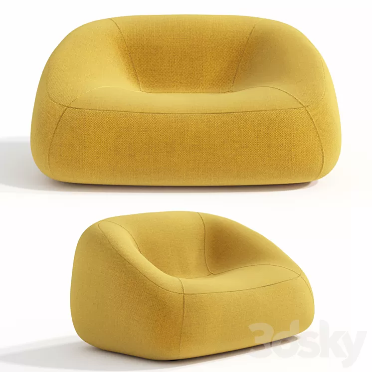 Artifort Swamp 3D Model Artifort Swamp 3D Model