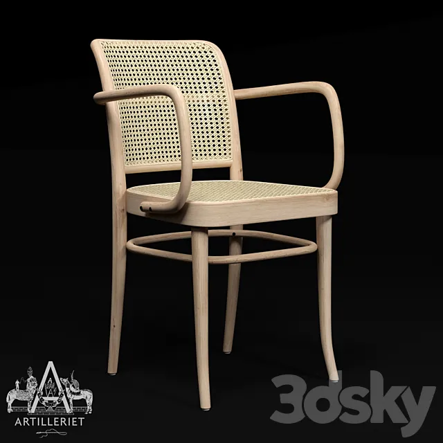 Artilleriet_Armchair No811 3D Model