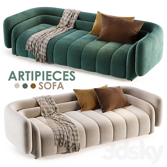 ARTIPIECES DISARA Sofa. sofas 3DModel ARTIPIECES DISARA Sofa. sofas 3DModel