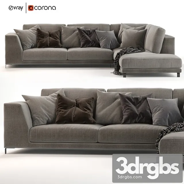 Artis sofa by ditre italia 2 3D Model Download Artis sofa by ditre italia 2 3D Model Download