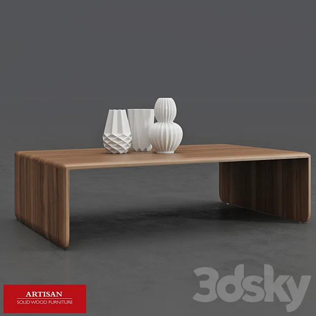 Artisan _ Invito Coffee table 3D Model