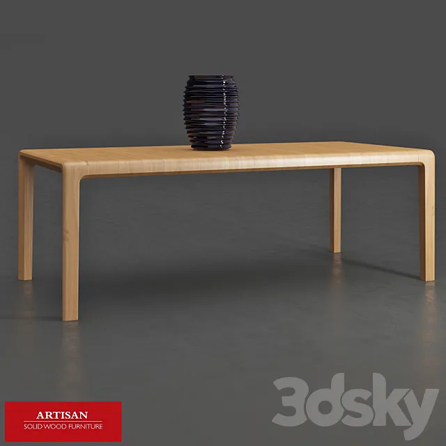 Artisan _ Invito table 3DModel