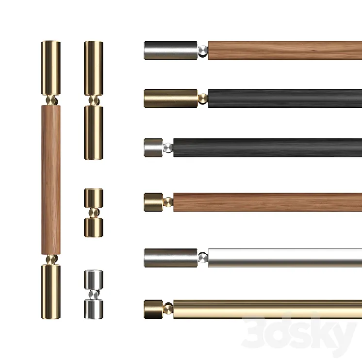 ARTISAN PULL BAR 3D Model Free Download