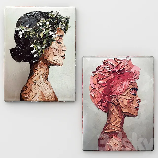 Artists-Portrait 3D Model Artists-Portrait 3D Model