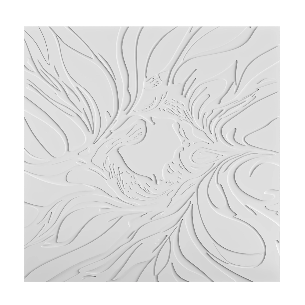 Artpole – 3D panel FRACTALITY 3D Model