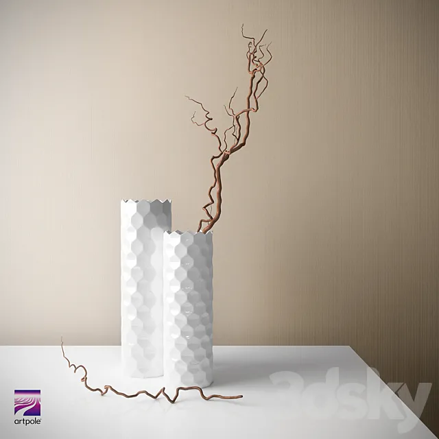 Artpole ceramic vase 3D Model