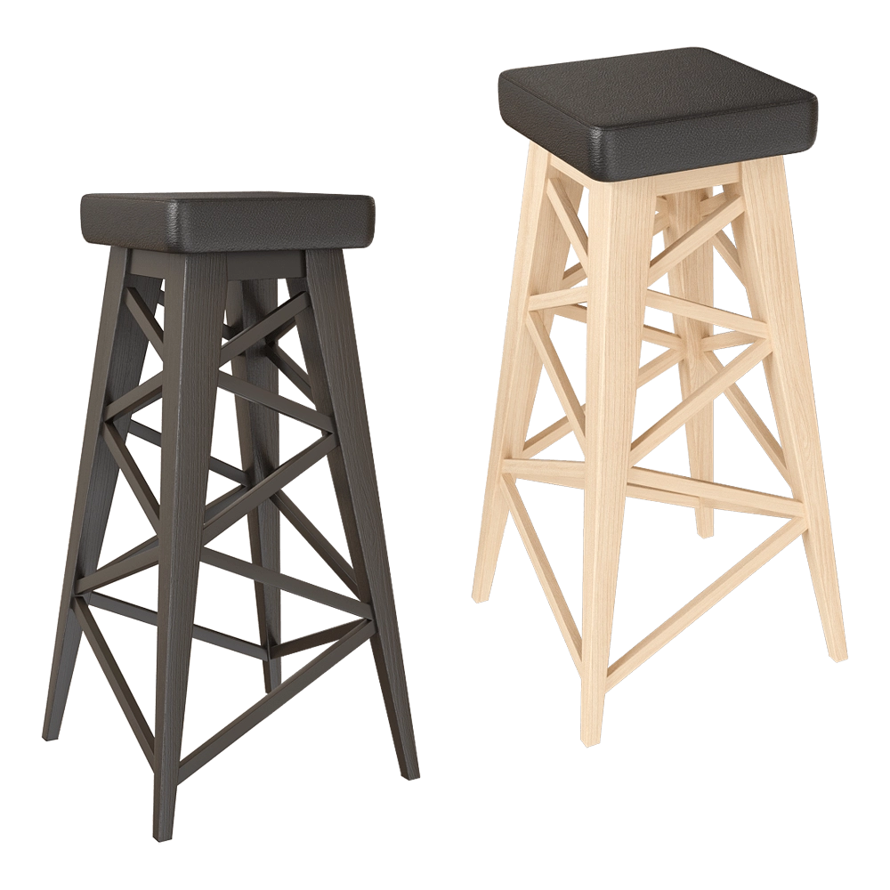 Artu – Bar stool Brent 3D Model Artu – Bar stool Brent 3D Model