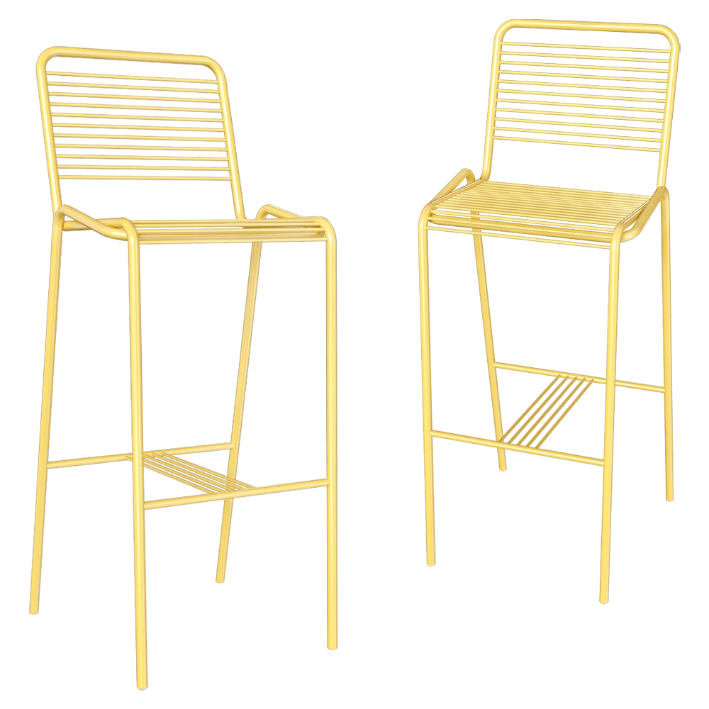 Artu – Bar stool Le Tube 3D Model Artu – Bar stool Le Tube 3D Model