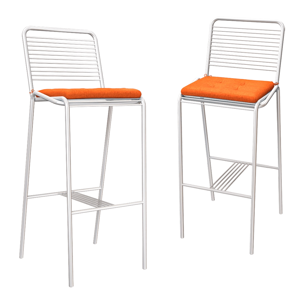 Artu – Bar stool Le Tube soft 3D Model Artu – Bar stool Le Tube soft 3D Model