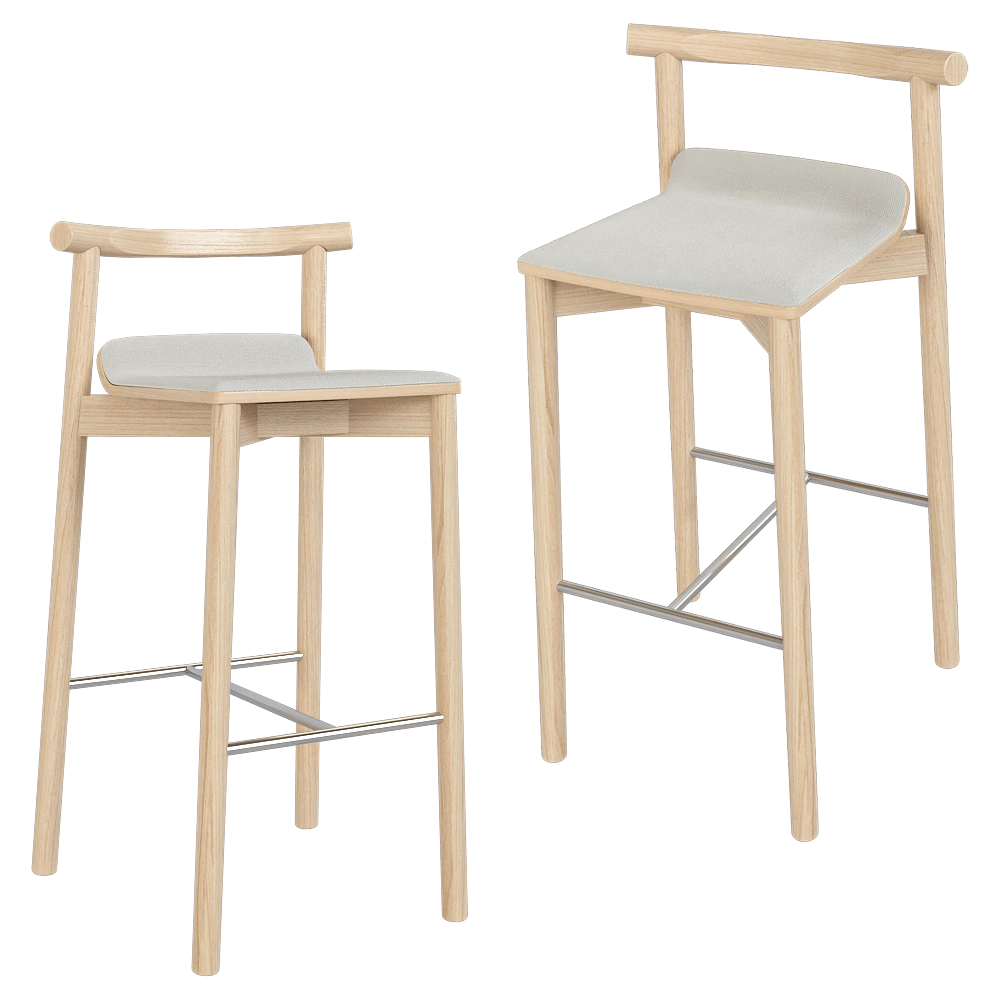 Artu – Bar stool Wox S 3D Model Artu – Bar stool Wox S 3D Model