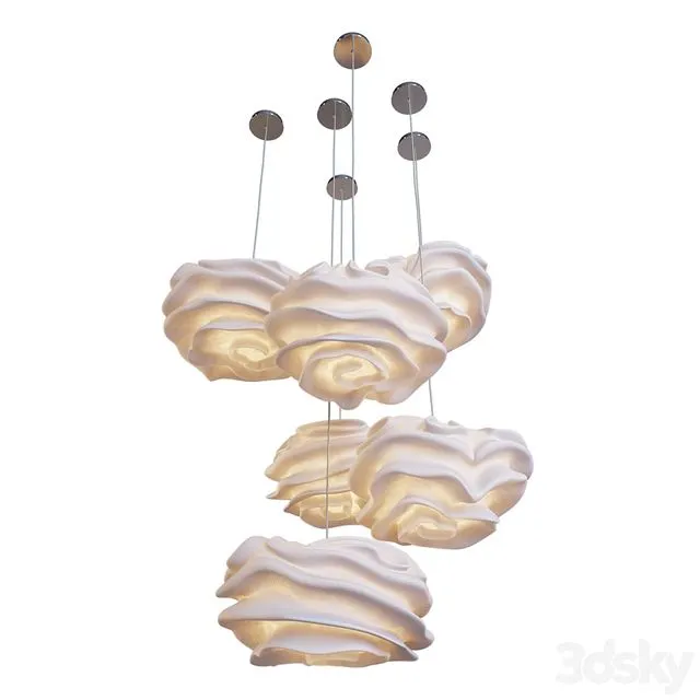 Arturo Alvarez Nevo Pendant lamp 3D Model