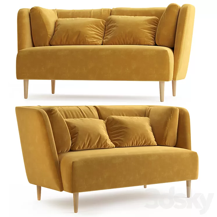 Arubi sofa 3D Model Free Download