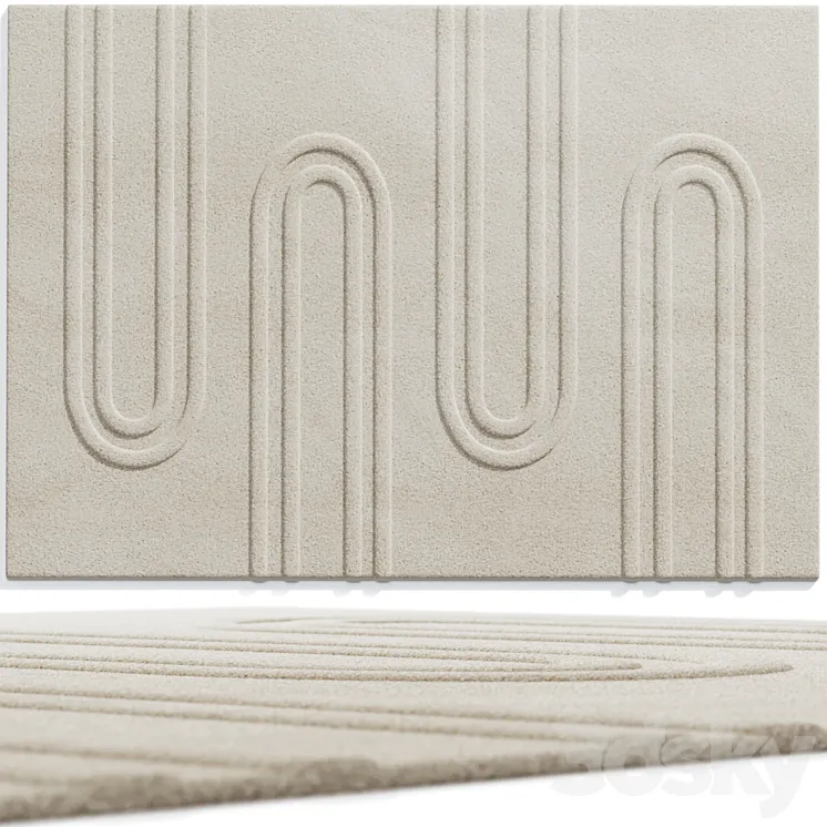 Ary carpets by La Redoute 3D Model Free Download