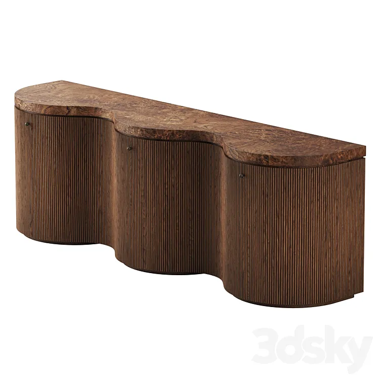 ARY SIDEBOARD 3 WAVES by Emmanuelle Simon 3D Model Free Download ARY SIDEBOARD 3 WAVES by Emmanuelle Simon 3D Model Free Download