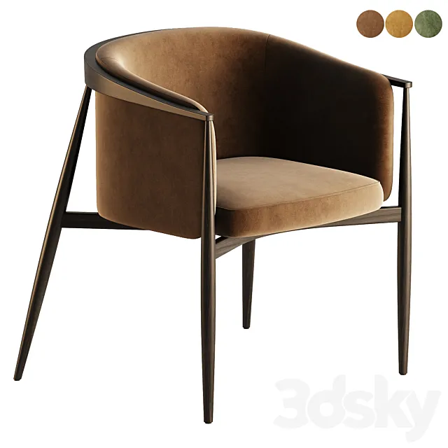 Arya K Chair 3D Model Arya K Chair 3D Model